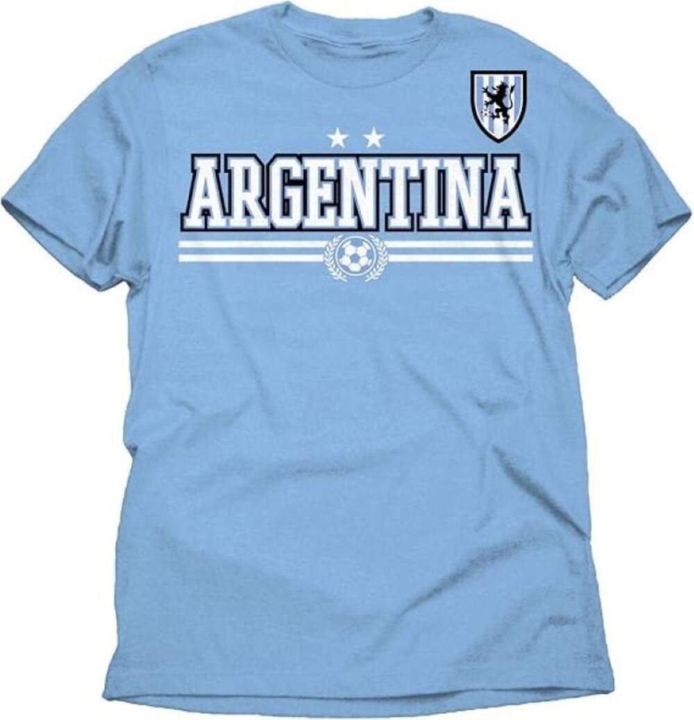 Men's Argentina World Cup Official Soccer T-Shirt - NWT